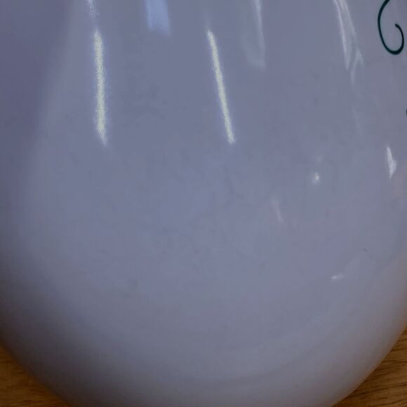 Hallmark Coffee Mug Cup Life with Friends is Simply Better Green White 14 Oz - Picture 6 of 9